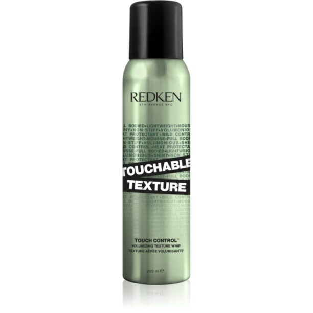 Redken Touchable Texture spumă de coafat pentru definirea și forma coafurii 200 ml preţ