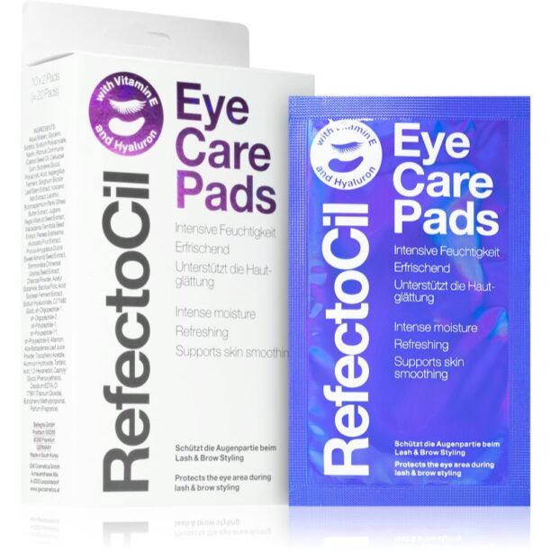 RefectoCil Eye Protection Care Pads Plasture pentru ochi cu efect de nutritiv 10x2 buc preţ