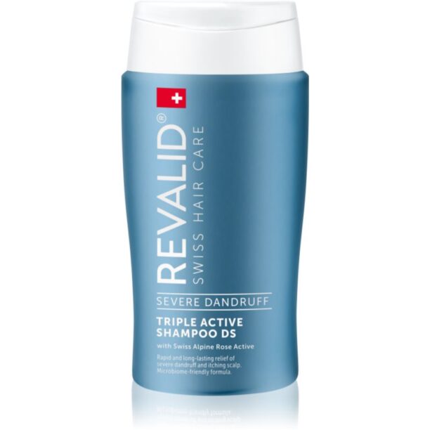 Revalid Triple Active Shampoo DS sampon delicat pentru dermatită seboreică și cazuri severe de mătreață 150 ml