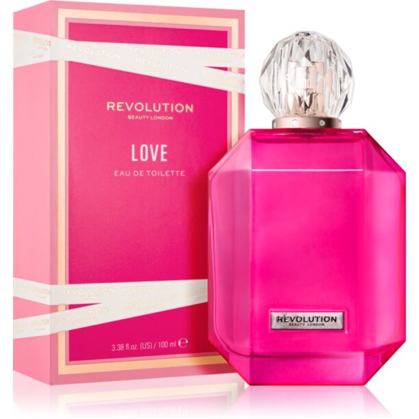 Cumpăra Revolution Fragrance Love Eau de Toilette pentru femei 100 ml