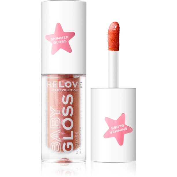 Revolution Relove Baby Gloss Shimmer Luciu de Buze sclipitor culoare Ethereal 1.8 ml preţ