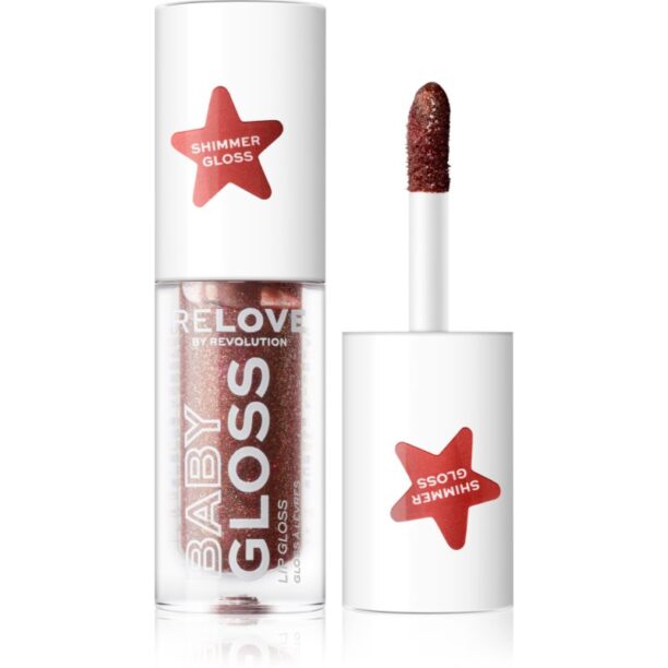 Revolution Relove Baby Gloss Shimmer Luciu de Buze sclipitor culoare Shimmer Autumn 1.8 ml preţ