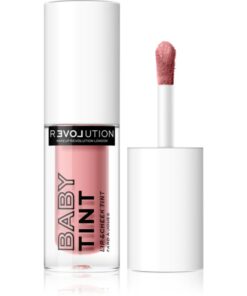 Revolution Relove Baby Tint blush lichid și luciu de buze culoare Rose 1.4 ml preţ