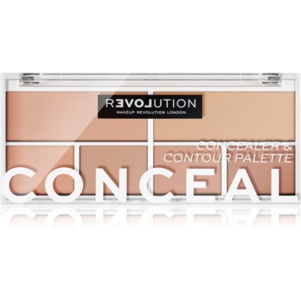 Revolution Relove Conceal Me paleta corectoare culoare Fair 2