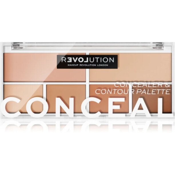 Revolution Relove Conceal Me paleta corectoare culoare Light 2