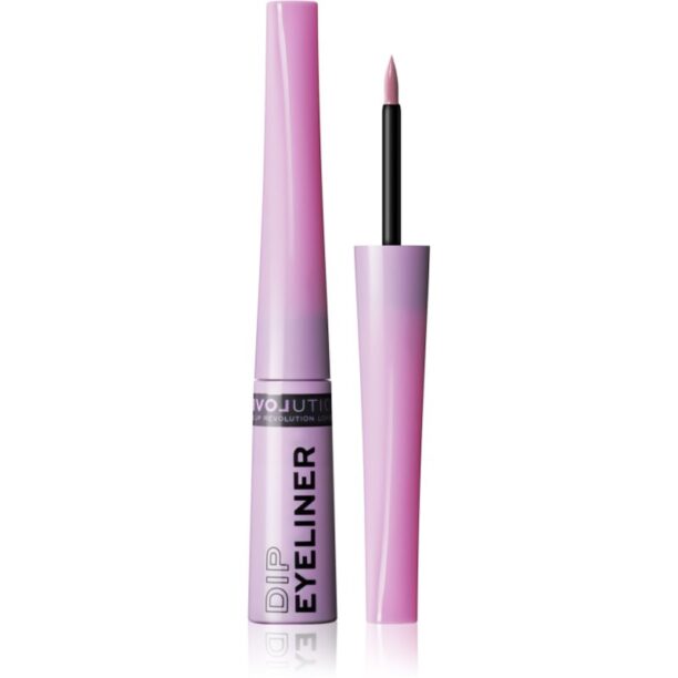 Revolution Relove Dip eyeliner lichid cu trasare precisă culoare Lilac 5 ml preţ