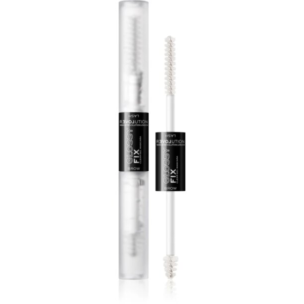 Revolution Relove Glossy Fix mascara transparent pentru gene și sprâncene 2 ml preţ