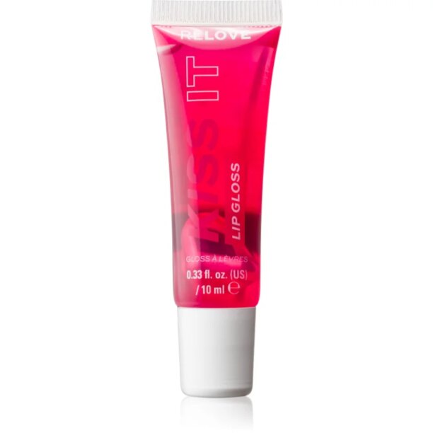 Revolution Relove Kiss It lip gloss hidratant culoare Raspberry Pink 10 ml preţ