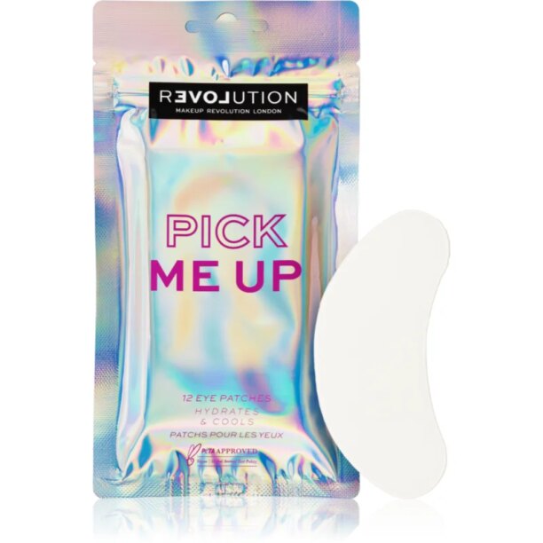 Revolution Relove Pick Me Up mască pentru zona ochilor cu efect racoritor 12x1 buc preţ