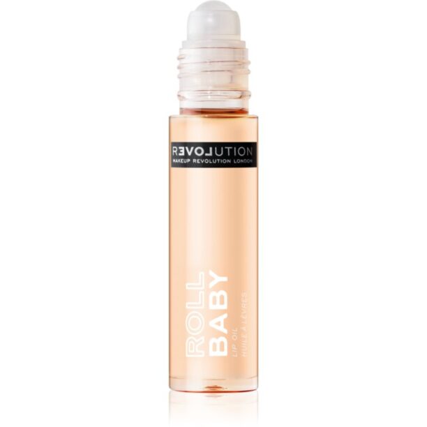 Revolution Relove Roll Baby ulei nuanțator pentru buze cu parfum Papaya 5 ml