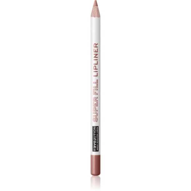 Revolution Relove Super Fill creion contur buze culoare Sugar (brown toned nude) 1 g preţ