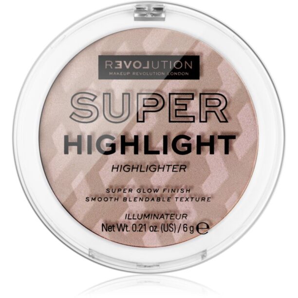 Revolution Relove Super Highlight iluminator culoare Blushed 6 g preţ