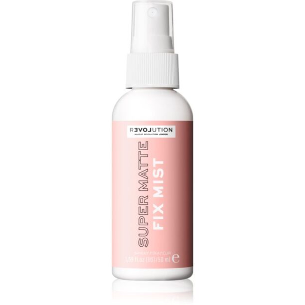 Revolution Relove Super Matte Fix spray pentru fixare cu efect matifiant 50 ml preţ