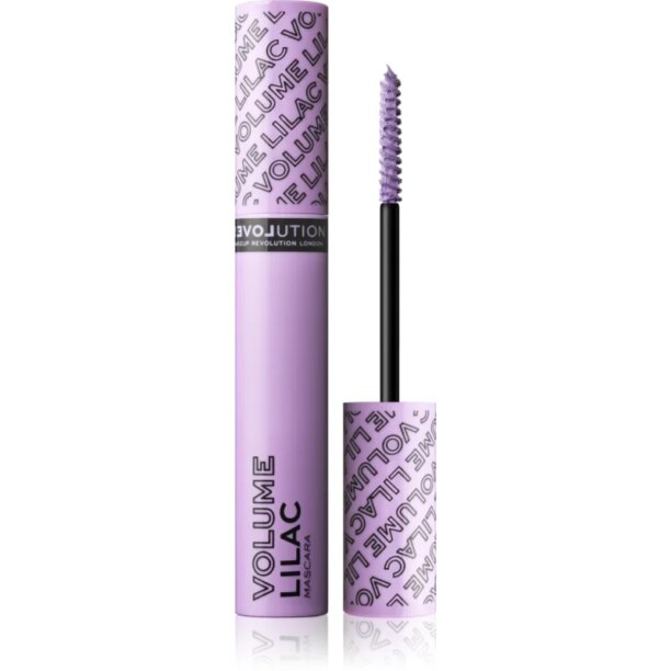 Revolution Relove Volume mascara pentru volum culoare Lilac 7 ml preţ