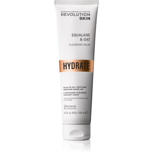 Revolution Skincare Hydrate Squalane & Oat lotiune de curatare 150 ml