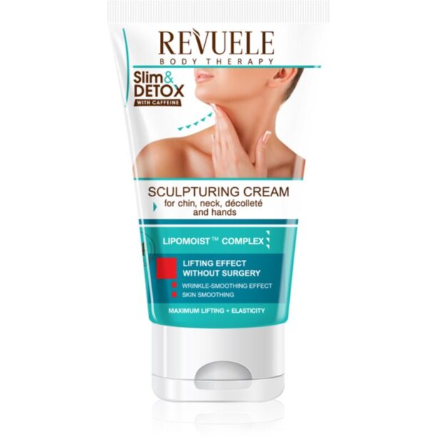 Revuele Slim & Detox With Caffeine crema modelatoare pentru gat si decolteu 150 ml