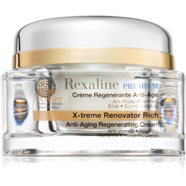 Rexaline Premium Line-Killer X-Treme Renovator Rich crema pentru regenerare in profunzime cu efect antirid 50 ml preţ