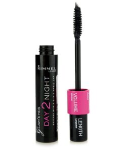 Rimmel Glam´ Eyes Day 2 Night mascara pentru volum și alungire 2 in 1 culoare 001 Black 9.5 ml preţ