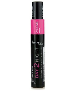 Preţ Rimmel Glam´ Eyes Day 2 Night mascara pentru volum și alungire 2 in 1 culoare 001 Black 9.5 ml