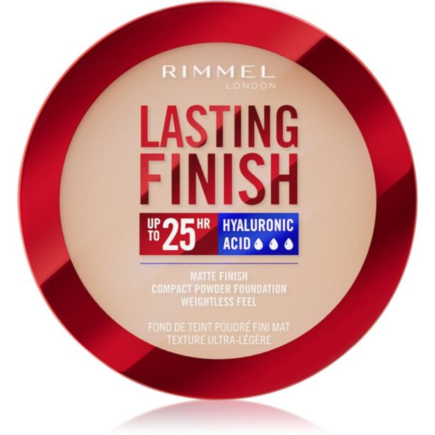 Rimmel Lasting Finish 25H pudra compacta SPF 20 culoare 002 Pearl 7 g preţ