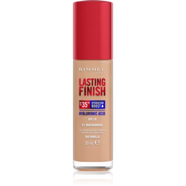 Rimmel Lasting Finish 35H Hydration Boost make up hidratant SPF 20 culoare 160 Vanilla 30 ml preţ