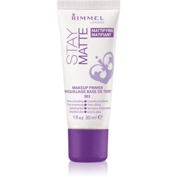 Rimmel Stay Matte fond de ten lichid cu efect matifiant 003 30 ml preţ