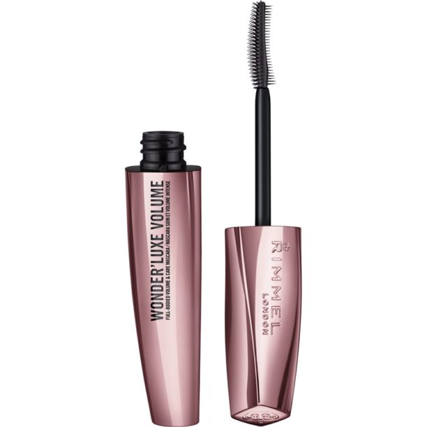 Rimmel Wonder'luxe Volume mascara cu efect de volum culoare 002 Brown Black 11 ml preţ