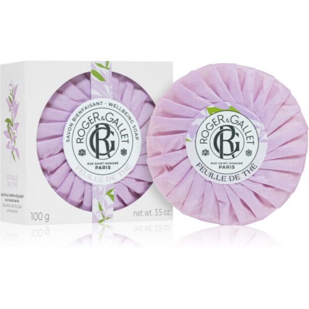 Cumpăra Roger & Gallet Feuille de Thé sapun parfumat 100 g