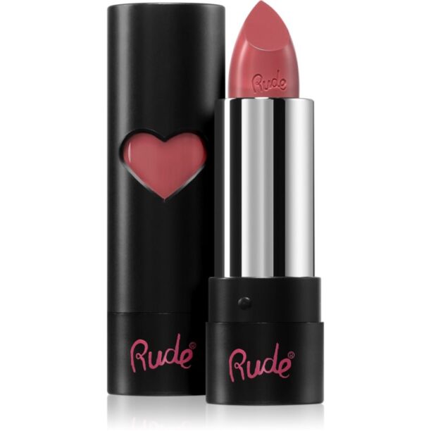 Rude Cosmetics Hydro Shine Moisturizing Lipstick Ruj crema hidratant culoare French Pink 3.7 g