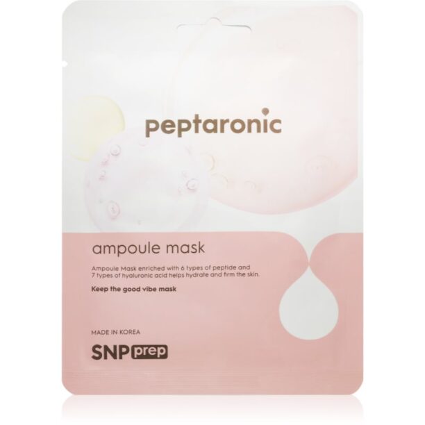 SNP Prep Peptaronic Masca hidratanta cu efect revitalizant sub forma de foaie 25 ml