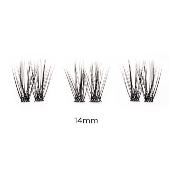 Cumpăra SOSU Cosmetics Hidden Agenda Undetectable Lashes pachet cu gene fără noduri autoadezive 14 mm 1 buc