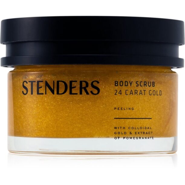 STENDERS 24 Carat Gold exfoliant corporal pentru piele mătăsoasă și netedă cu aur de 24 de karate 180 g preţ