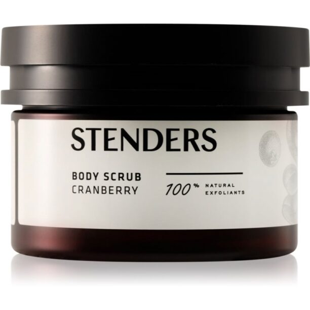 STENDERS Cranberry exfoliant din zhar pentru netezire 230 g preţ