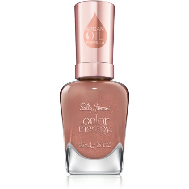 Sally Hansen Color Therapy lac de unghii pentru ingrijire culoare 165 TeaTime 14.7 ml preţ