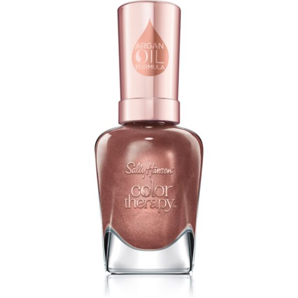 Sally Hansen Color Therapy lac de unghii pentru ingrijire culoare 196 Raisin The Bar 14.7 ml preţ