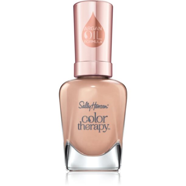 Sally Hansen Color Therapy lac de unghii pentru ingrijire culoare 210 Re-Nude 14.7 ml preţ