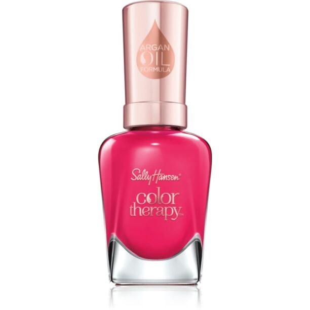 Sally Hansen Color Therapy lac de unghii pentru ingrijire culoare 290 Pampered In Pink 14.7 ml preţ