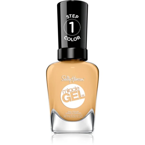 Sally Hansen Miracle Gel™ gel de unghii fara utilizarea UV sau lampa LED culoare 770 I Don't Desert You 14