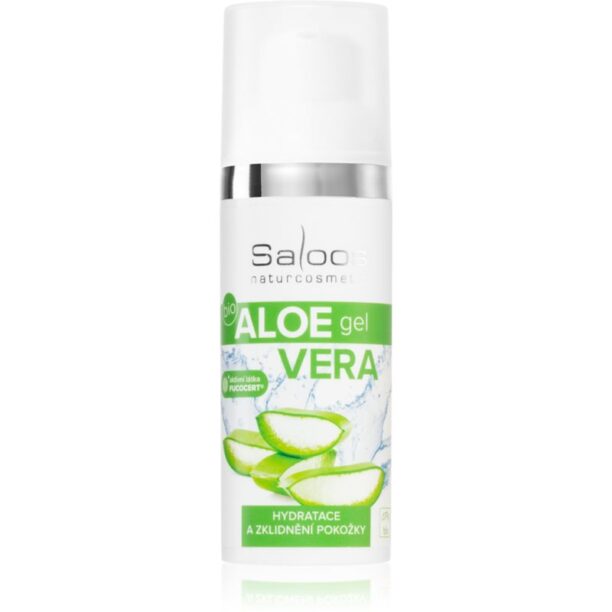 Saloos Bio Aloe Vera gel revigorant pentru ten uscat si iritat 50 ml preţ