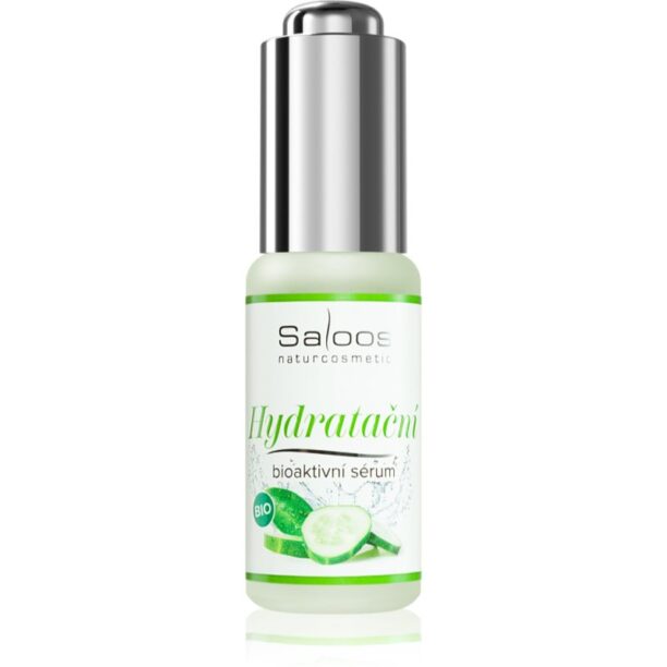 Saloos Bioactive Serum ser hidratant cu castravete si aloe vera 20 ml