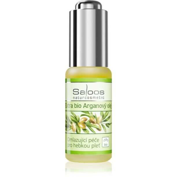 Saloos Cold Pressed Oils Extra Bio Argan ulei de argan bio cu  efect de intinerire 20 ml preţ