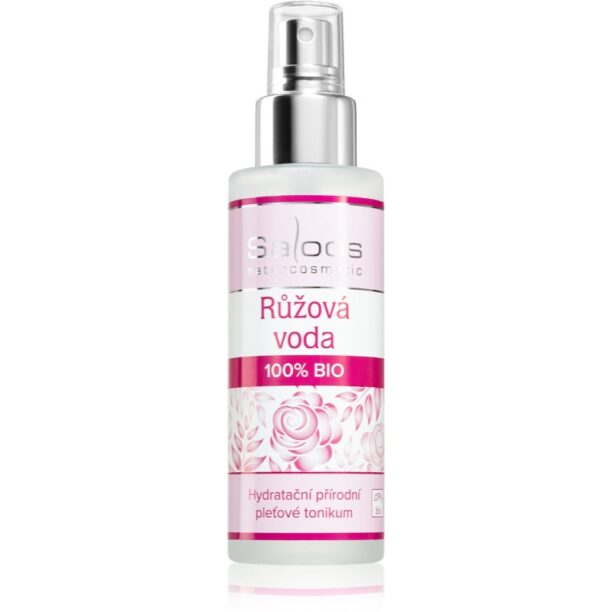 Saloos Floral Water Rose 100% Bio loțiune tonică cu apă florală pentru strălucire și revitalizare 100 ml preţ