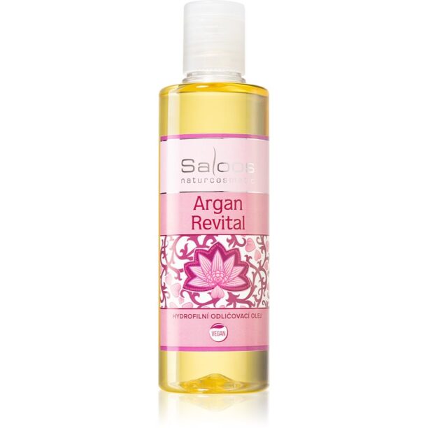 Saloos Make-up Removal Oil Argan Revital ulei pentru indepartarea machiajului Ulei de curățare 200 ml preţ