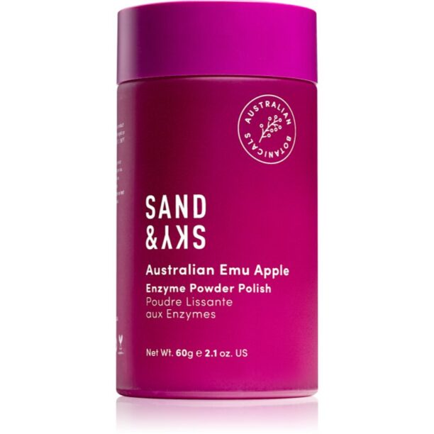 Sand & Sky Australian Emu Apple Enzyme Powder Polish peeling enzimatic pentru strălucirea și netezirea pielii 60 g preţ