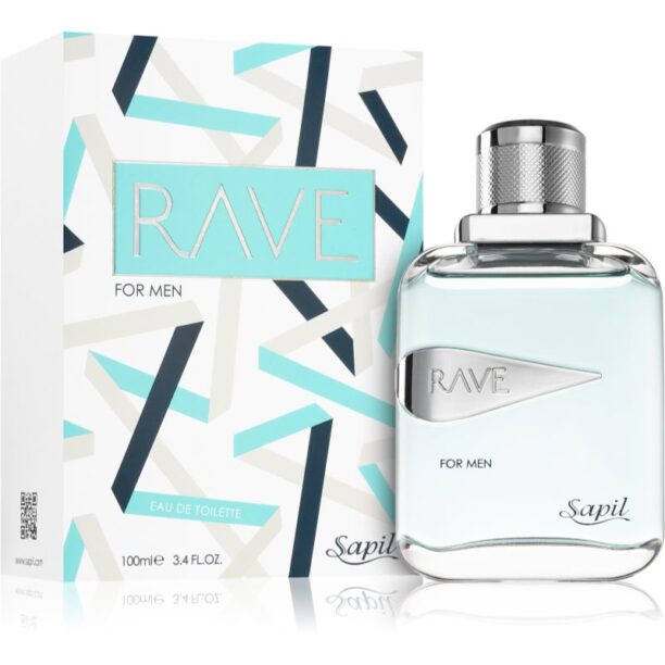 Sapil Rave Eau de Toilette pentru bărbați 100 ml preţ