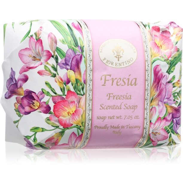 Saponificio Artigianale Fiorentino Freesia Scented Soap Sapun natural 200 g