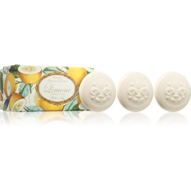 Saponificio Artigianale Fiorentino Lemon Set set de săpunuri solide 6x50 g