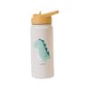 Saro Baby Thermos Bottle with Straw termos cu pai Sand 500 ml