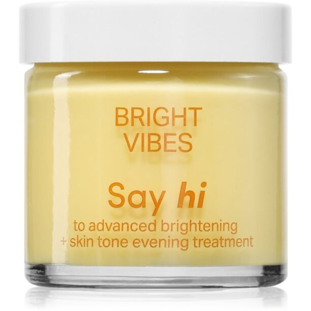 Say Hi Bright Vibes crema iluminatoare pentru uniformizarea nuantei tenului 50 ml preţ