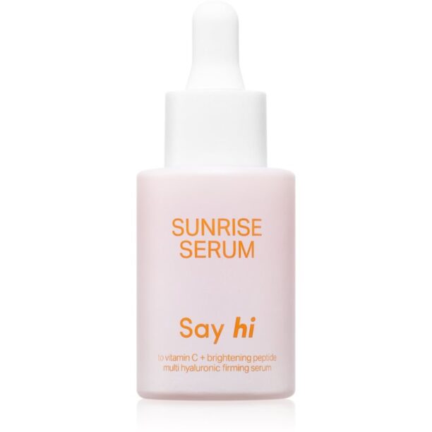 Say Hi Sunrise ser cu efect iluminator pentru fermitatea pielii cu vitamina C 30 ml preţ